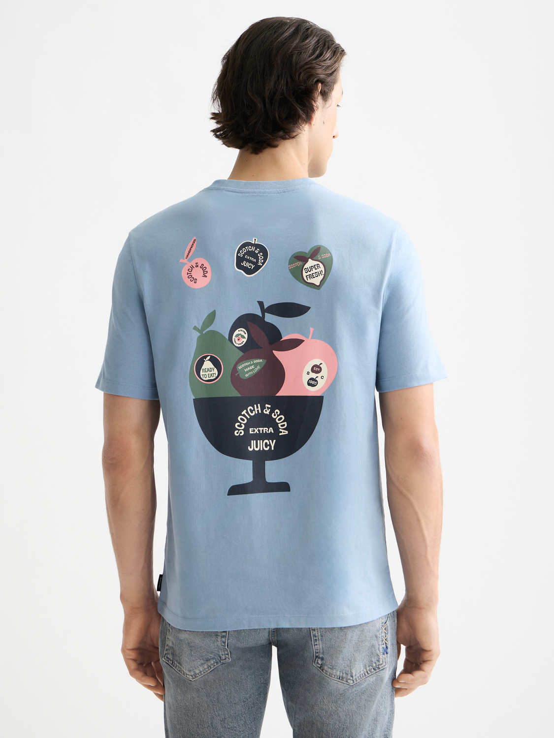 Regular-Fit Front And Back Artwork T-Shirt