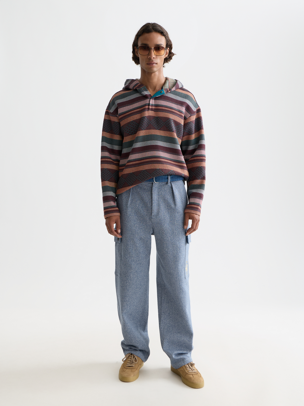 The 40th Anniversary Melange Loose Straight-Fit Cargo Pant