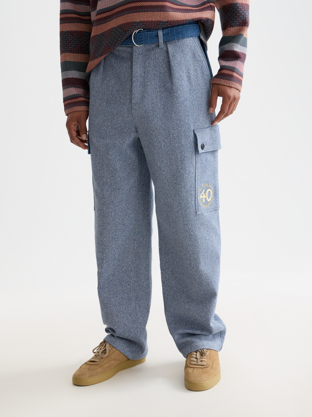 The 40th Anniversary Melange Loose Straight-Fit Cargo Pant