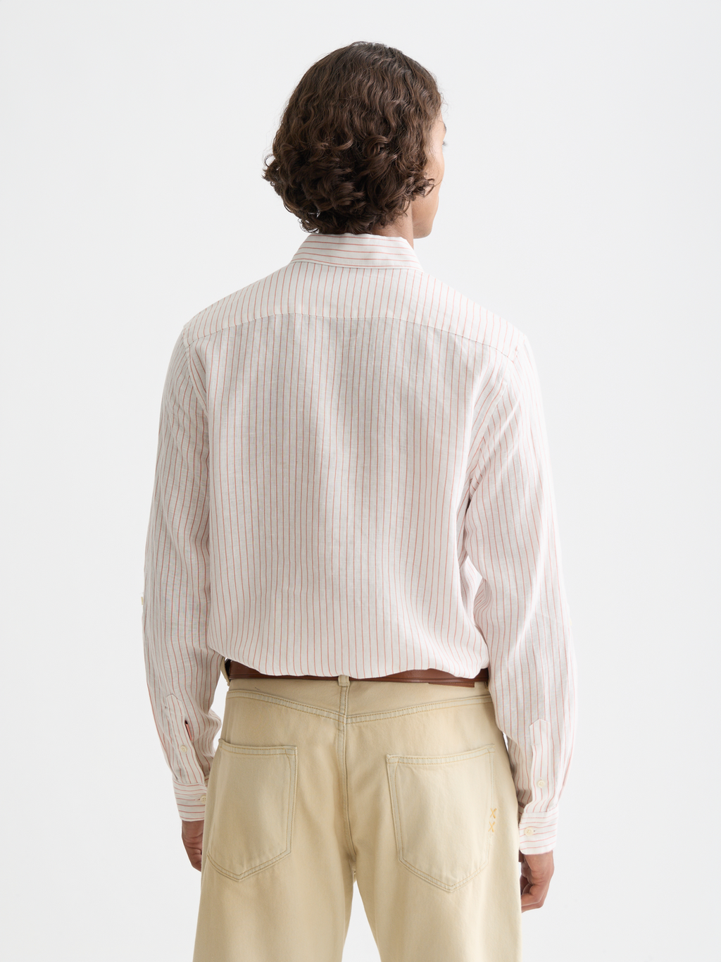 Striped Linen Regular-Fit Shirt