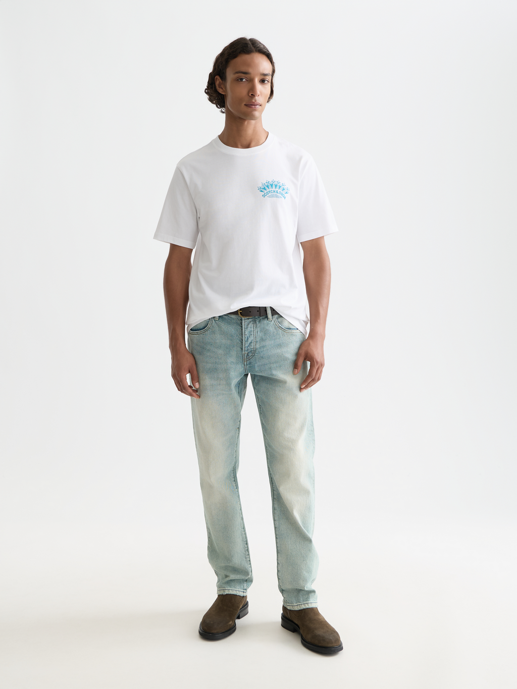 Front And Back Artwork Regular-Fit T-Shirt