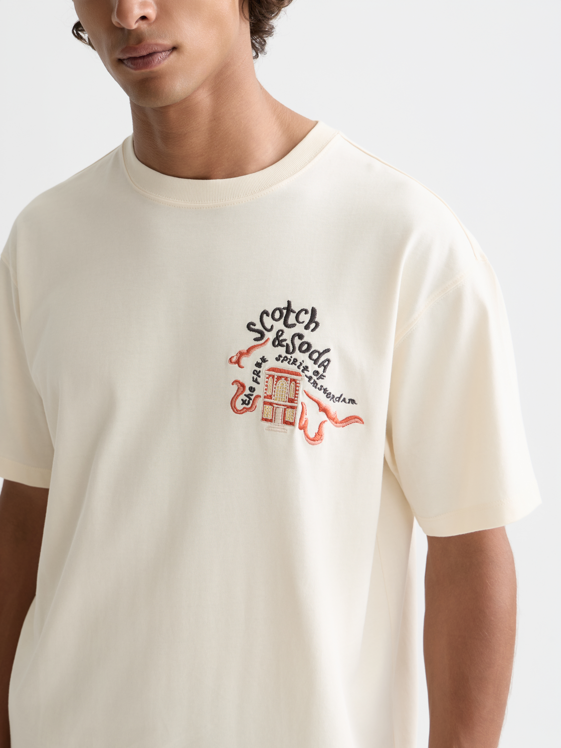 The 40th Anniversary Relaxed-Fit Embroidery T-Shirt
