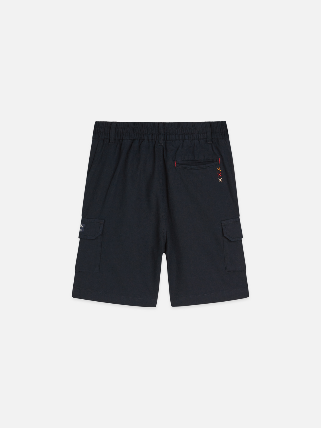 Boys' Cotton-Linen Cargo Shorts