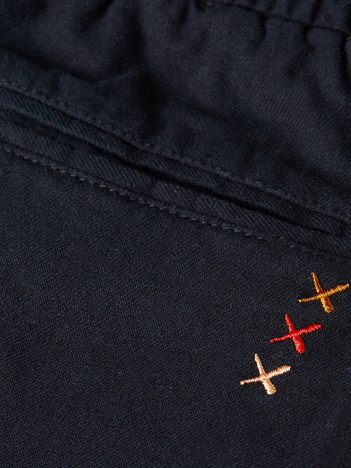 Boys' Cotton-Linen Cargo Shorts