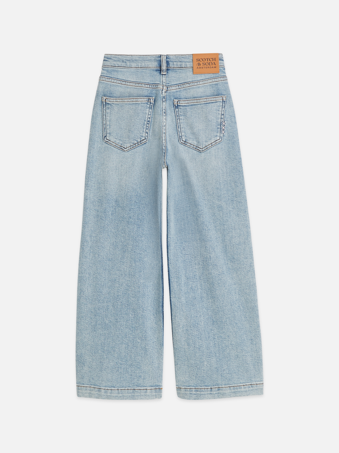 Girls' The Wave Wide-Leg Jeans