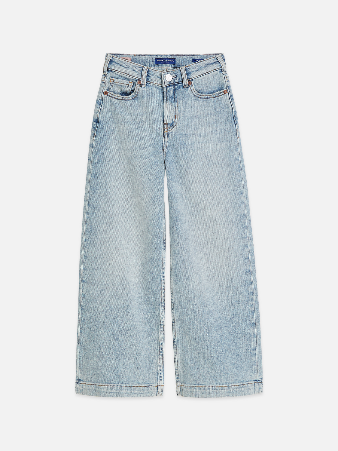 Girls' The Wave Wide-Leg Jeans