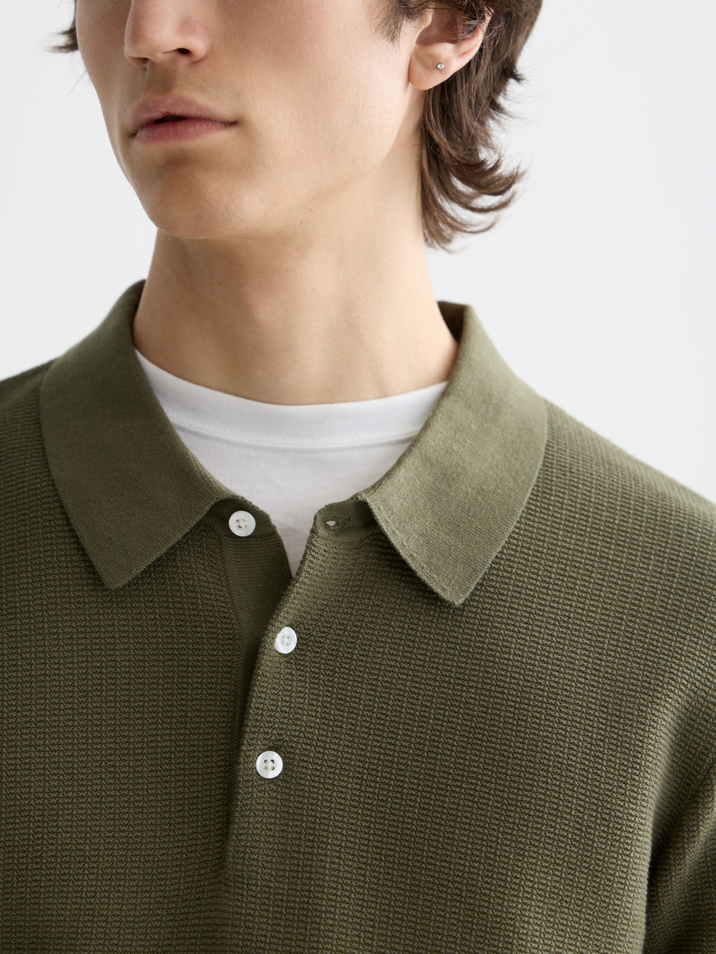 Essentials – Structured Knitted Regular Fit Polo