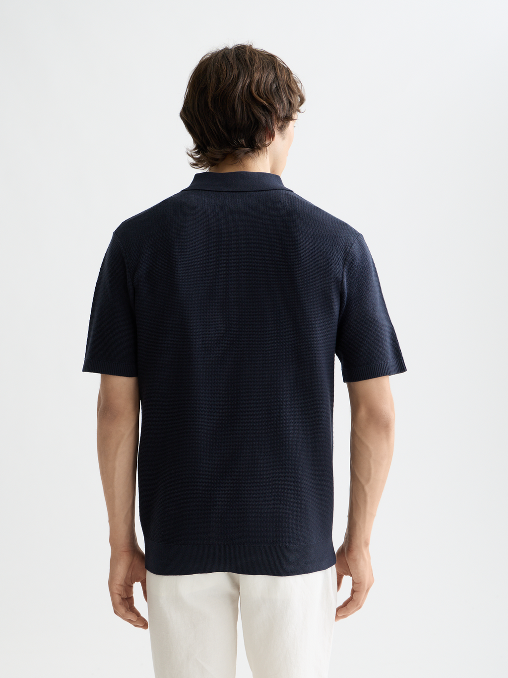 Essentials – Structured Knitted Regular Fit Polo