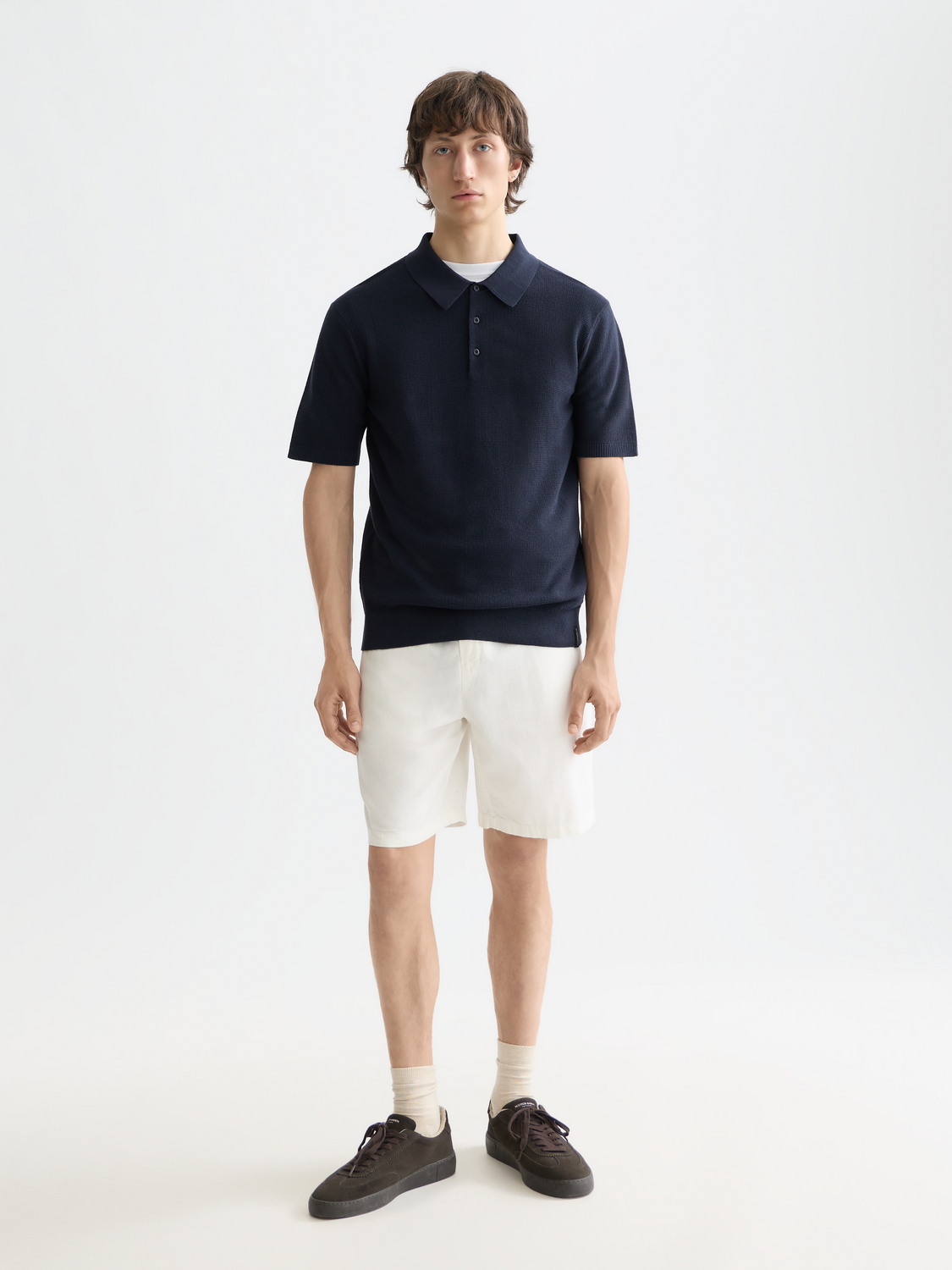 Essentials – Structured Knitted Regular Fit Polo