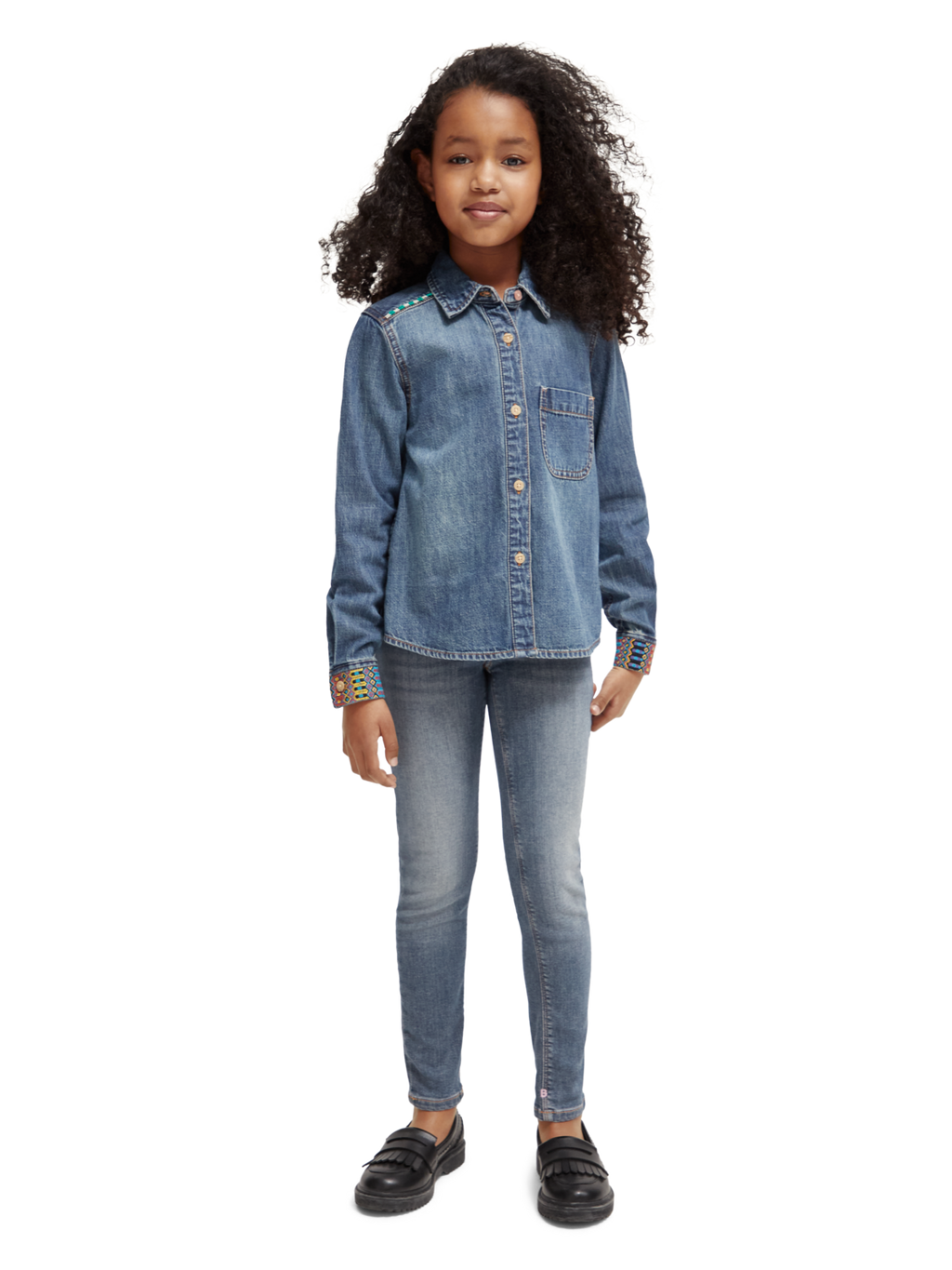 Girls' Milou Skinny Jeans - Electric Blue