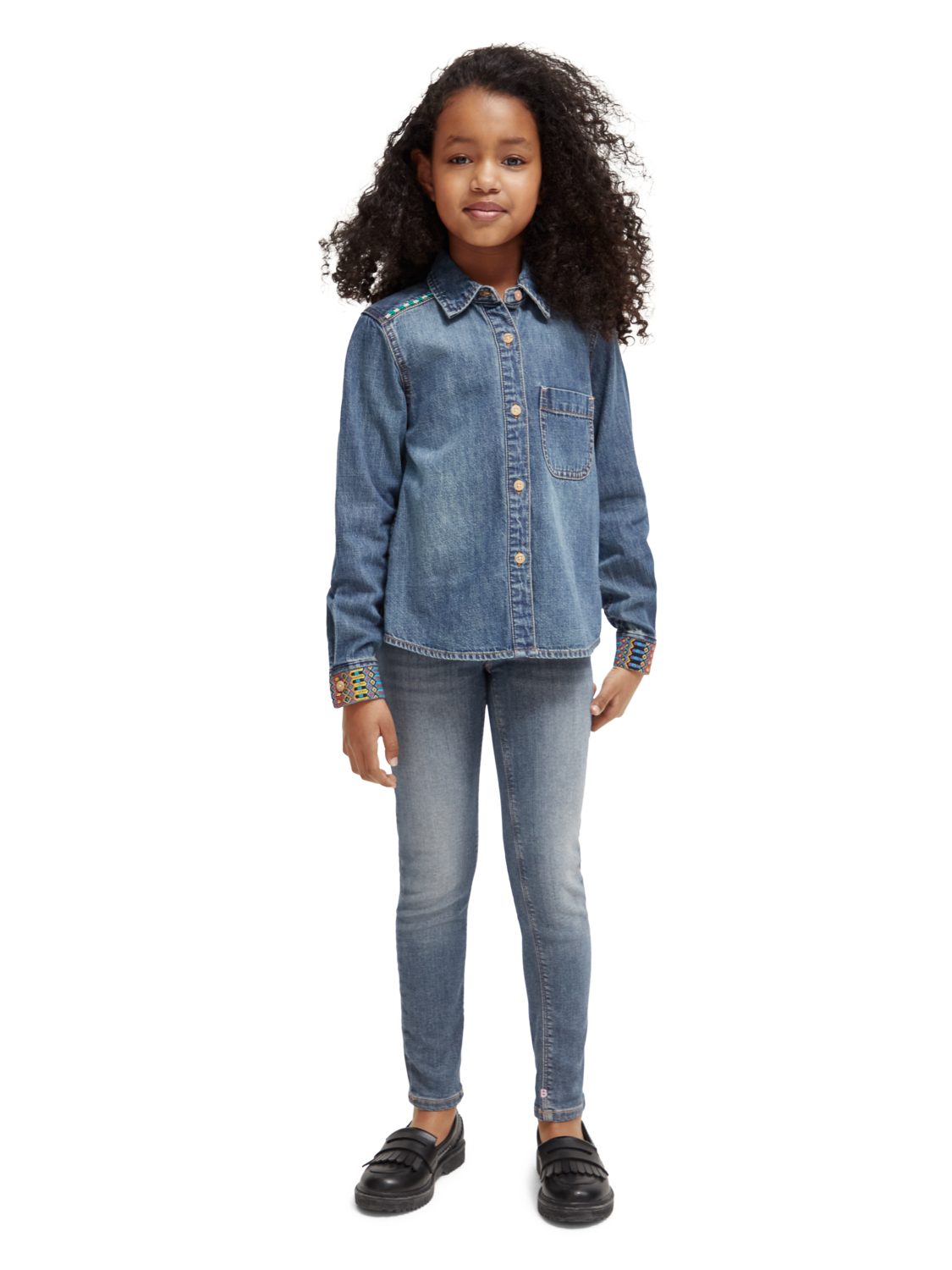 Girls' Milou Skinny Jeans - Electric Blue