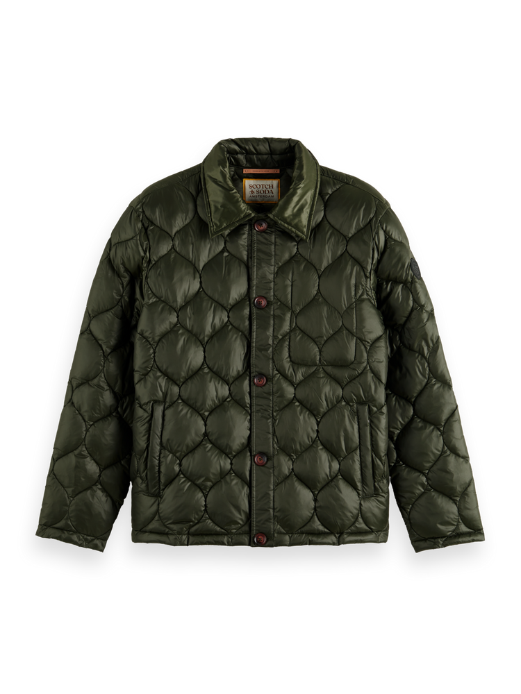 Scotch and soda quilted parka discount