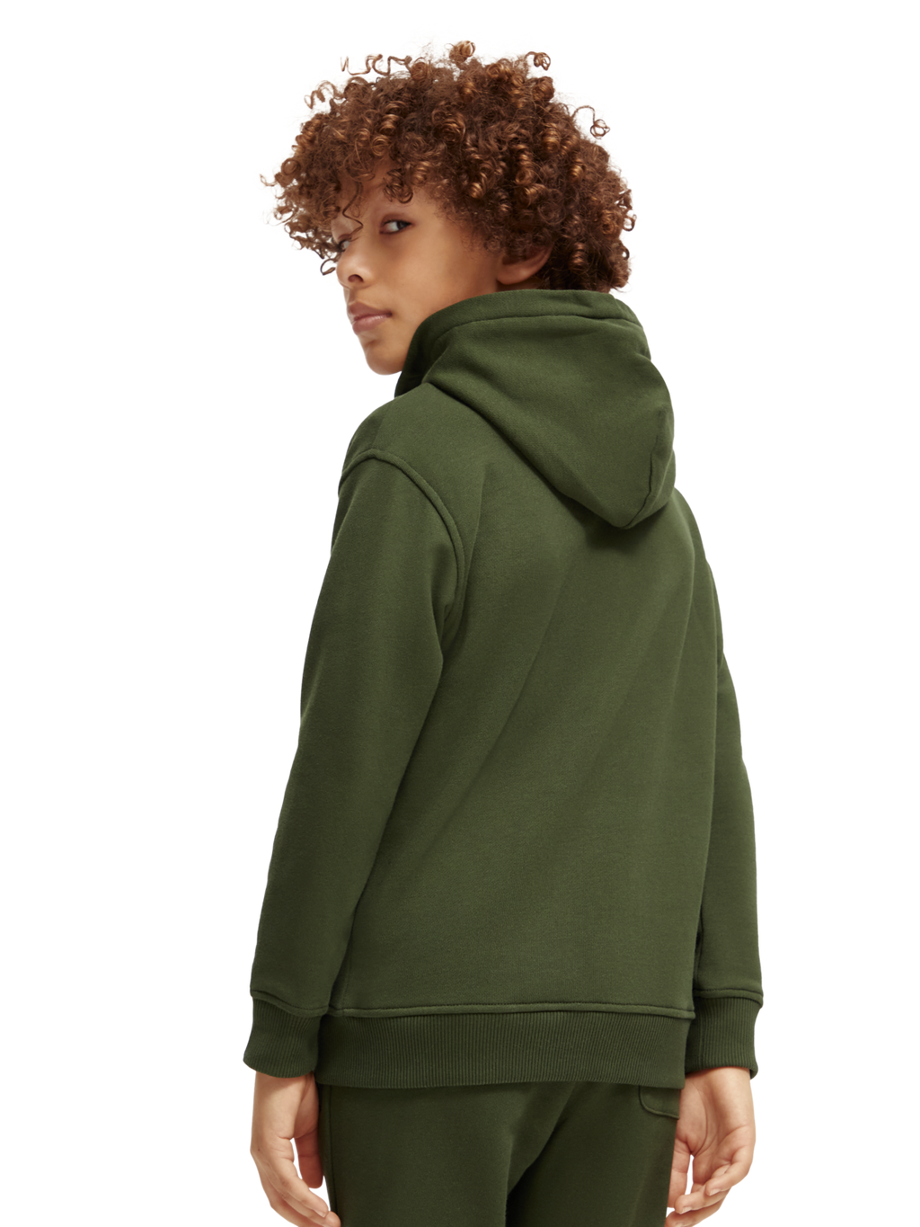 Boys' Relaxed Fit Zip-Through Hoodie In Organic Cotton