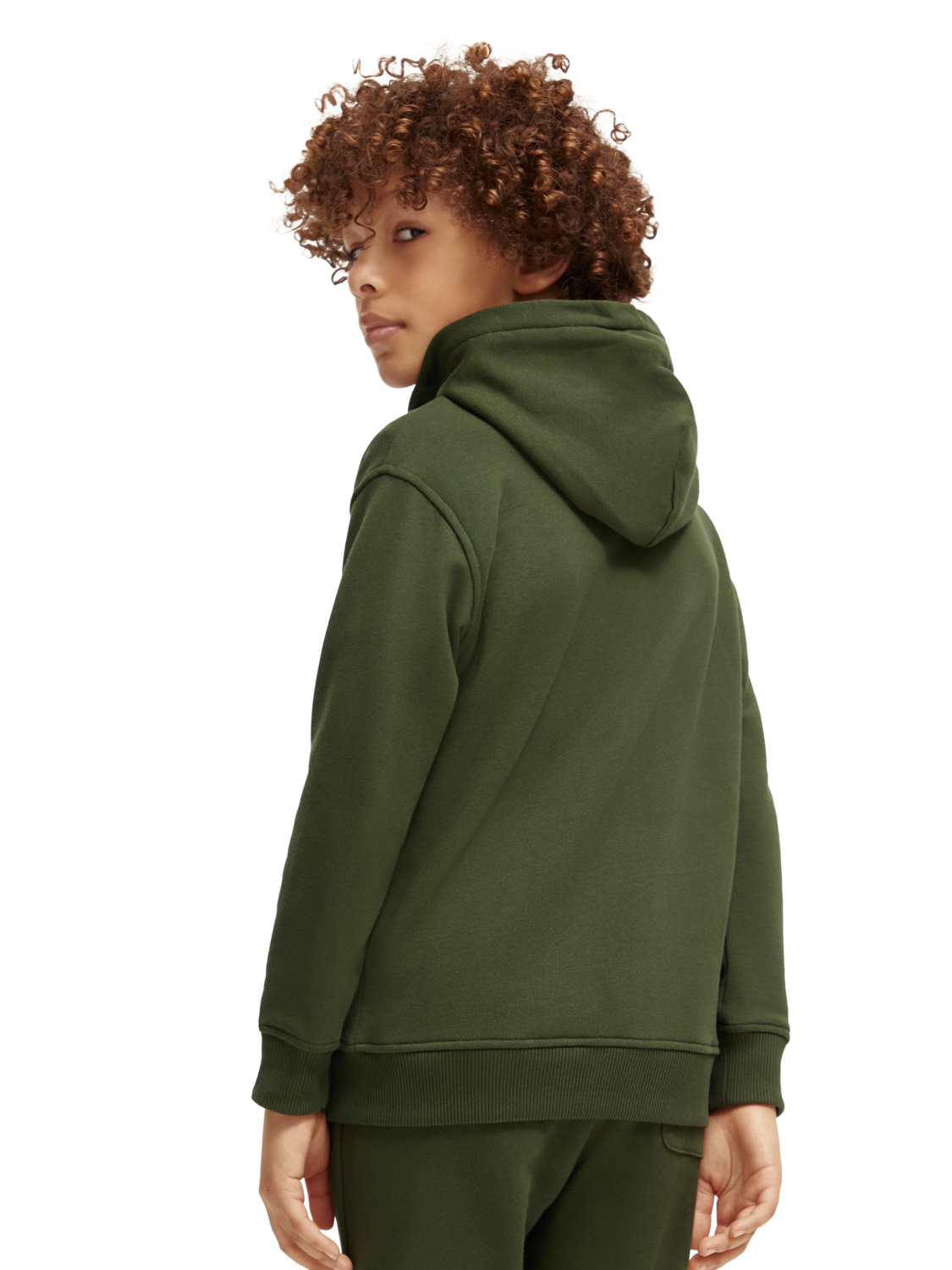 Boys' Relaxed Fit Zip-Through Hoodie In Organic Cotton