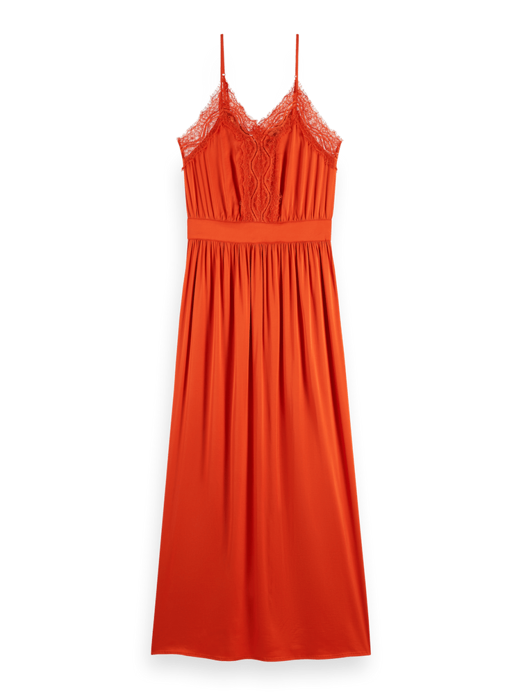 Lace Trim Cami Dress