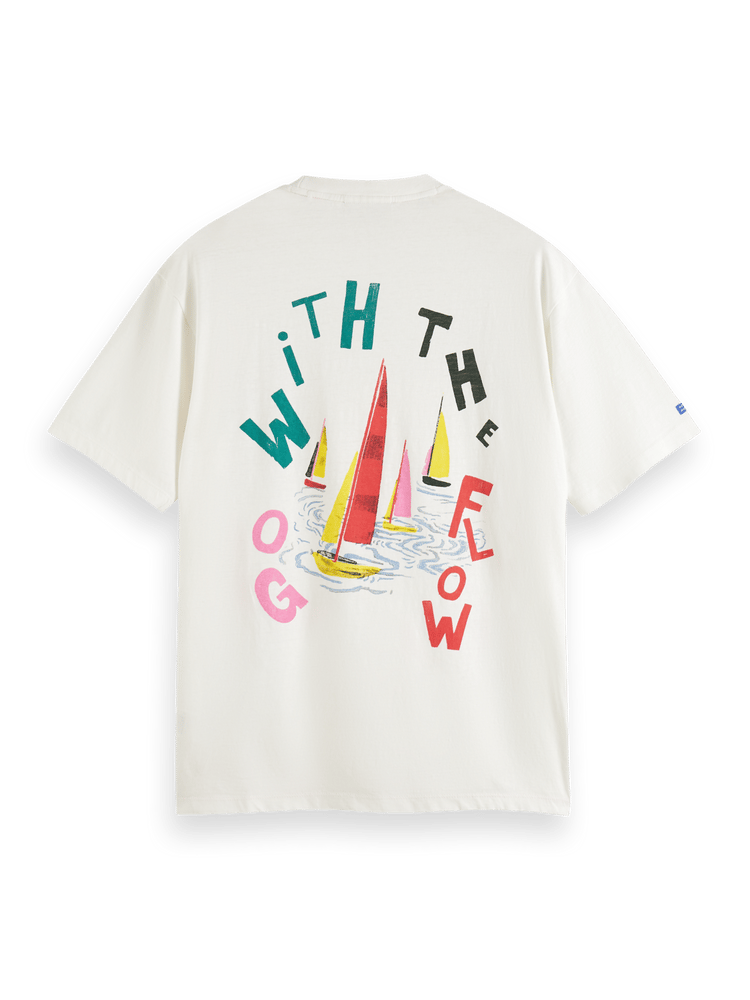 Go With The Flow Printed T-Shirt