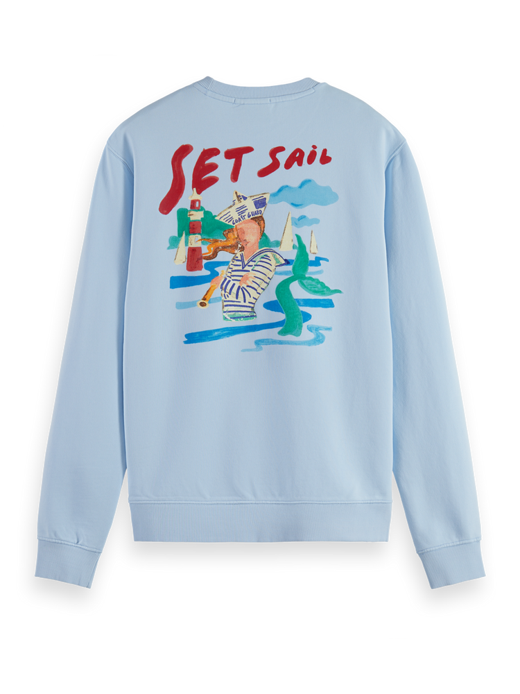 Set Sail Printed Sweatshirt