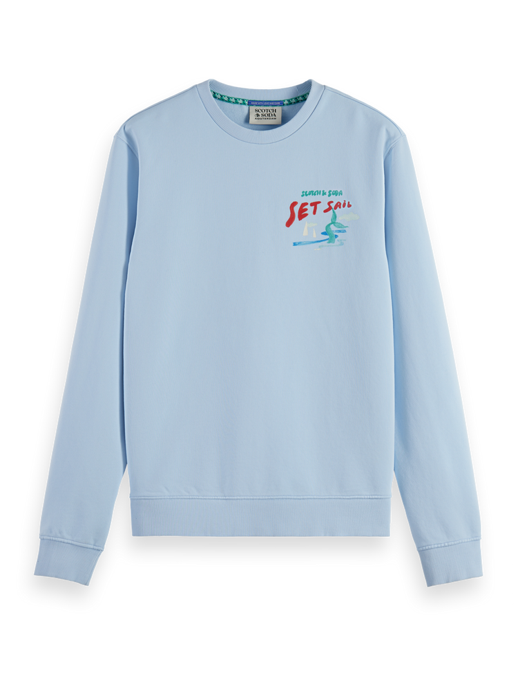 Set Sail Printed Sweatshirt