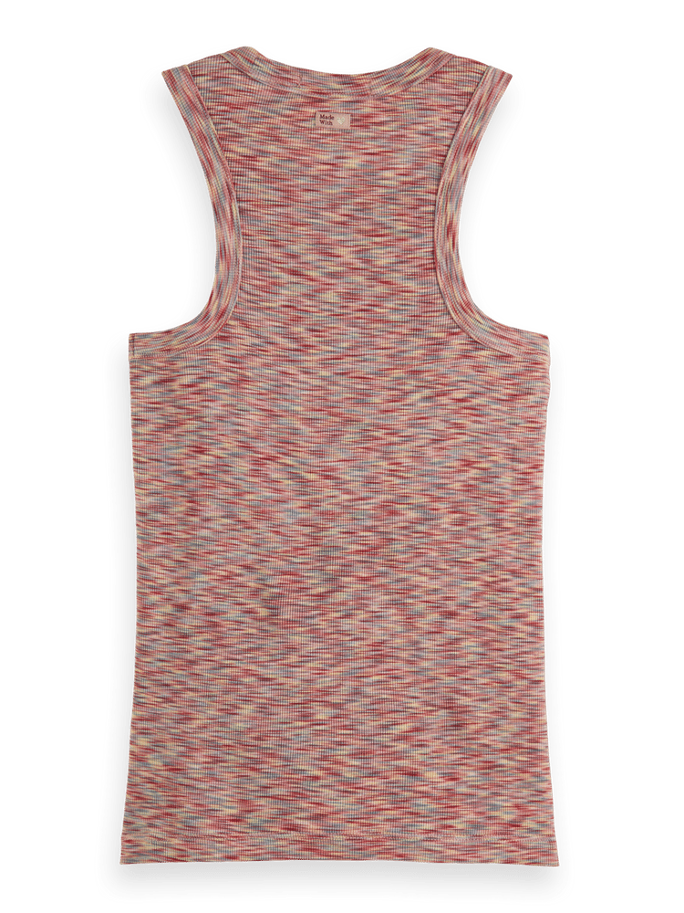 Space Dyed Racer Tank