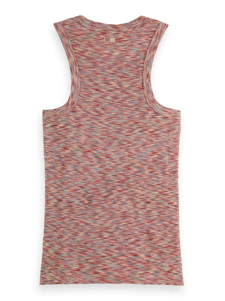 Space Dyed Racer Tank
