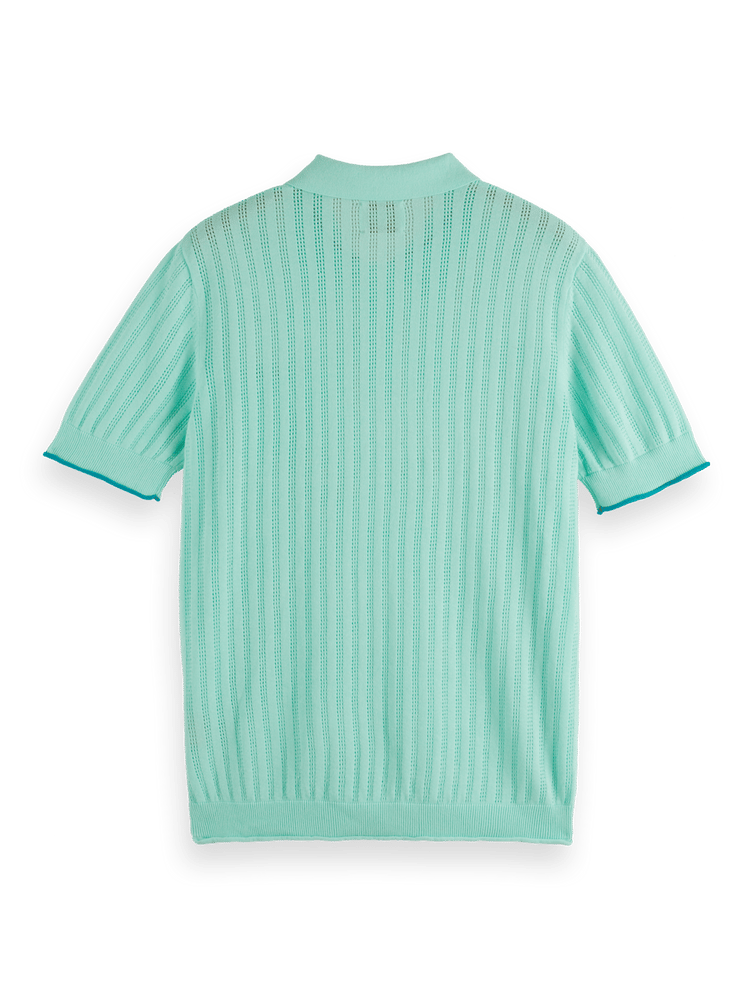 Openwork Polo