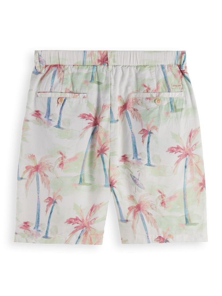 Twilt - Printed Pleated Bermuda Shorts