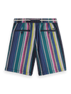 Twilt Blanket-Striped Cotton-Twill Short