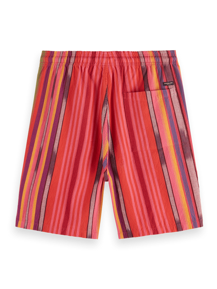 Striped Oxford Bermuda Short