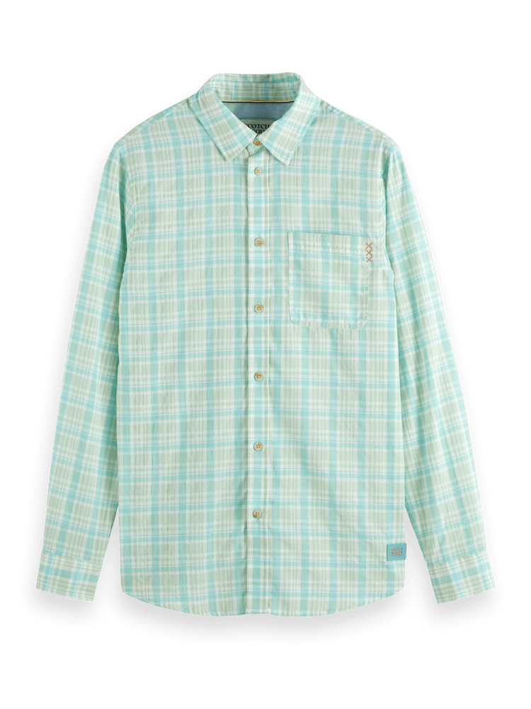 Neon Check Shirt