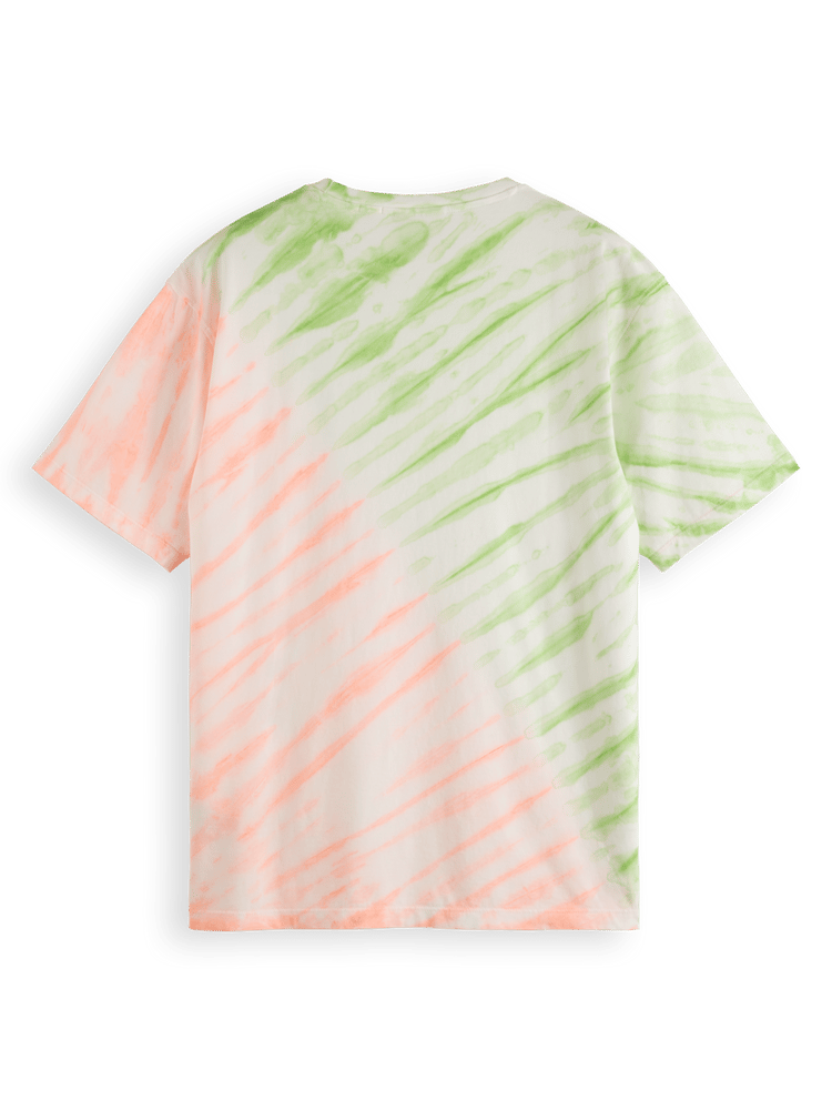 Diagonal Tie Dye T-Shirt