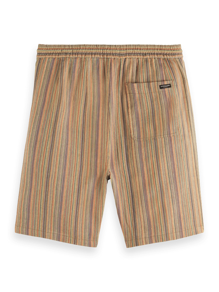 Fave Multi-Colored Striped Bermuda Shorts