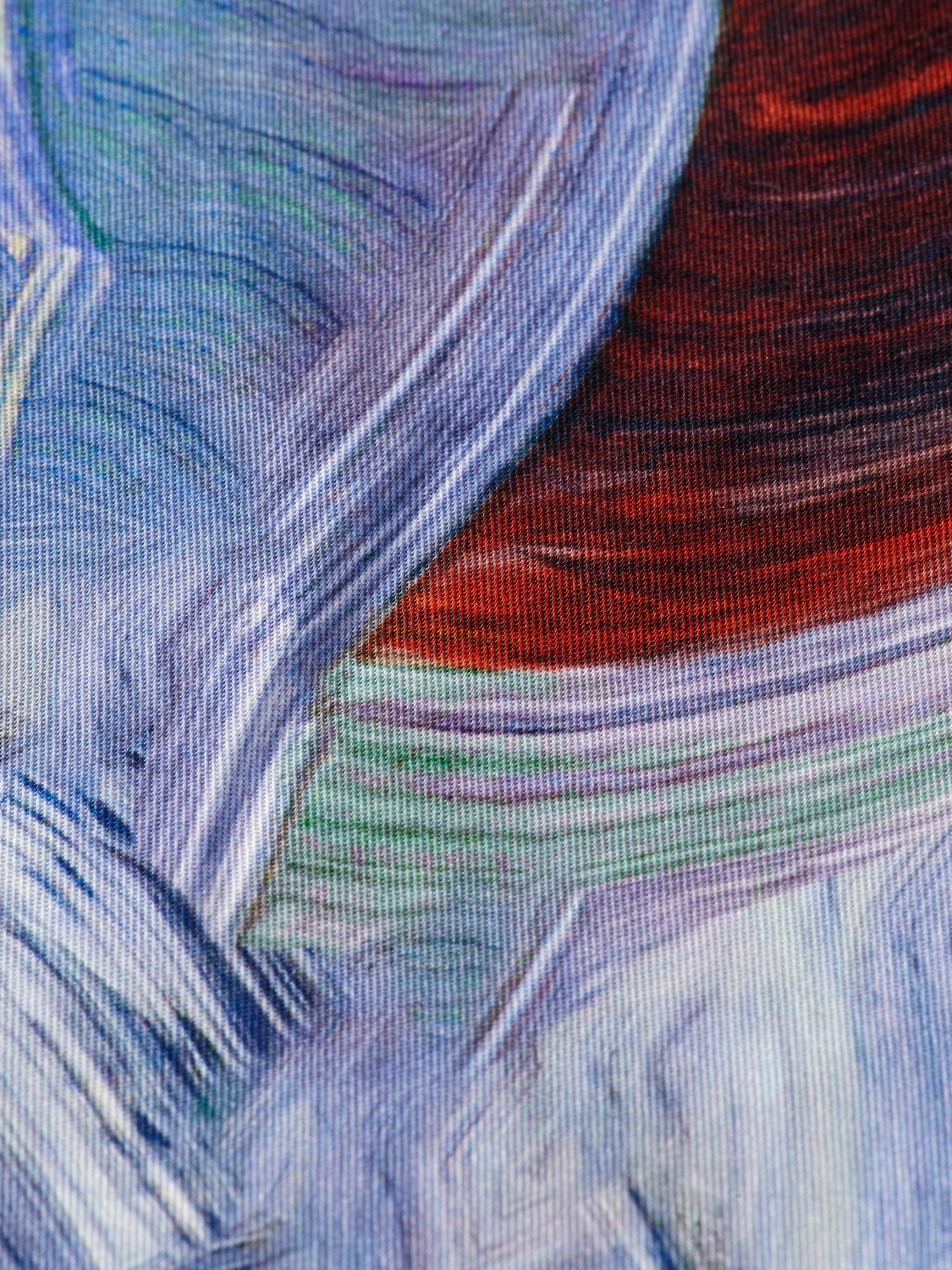 Relaxed Fit Abstract Print Shirt