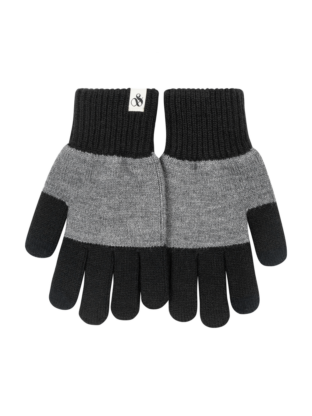 Color Block Knit Glove