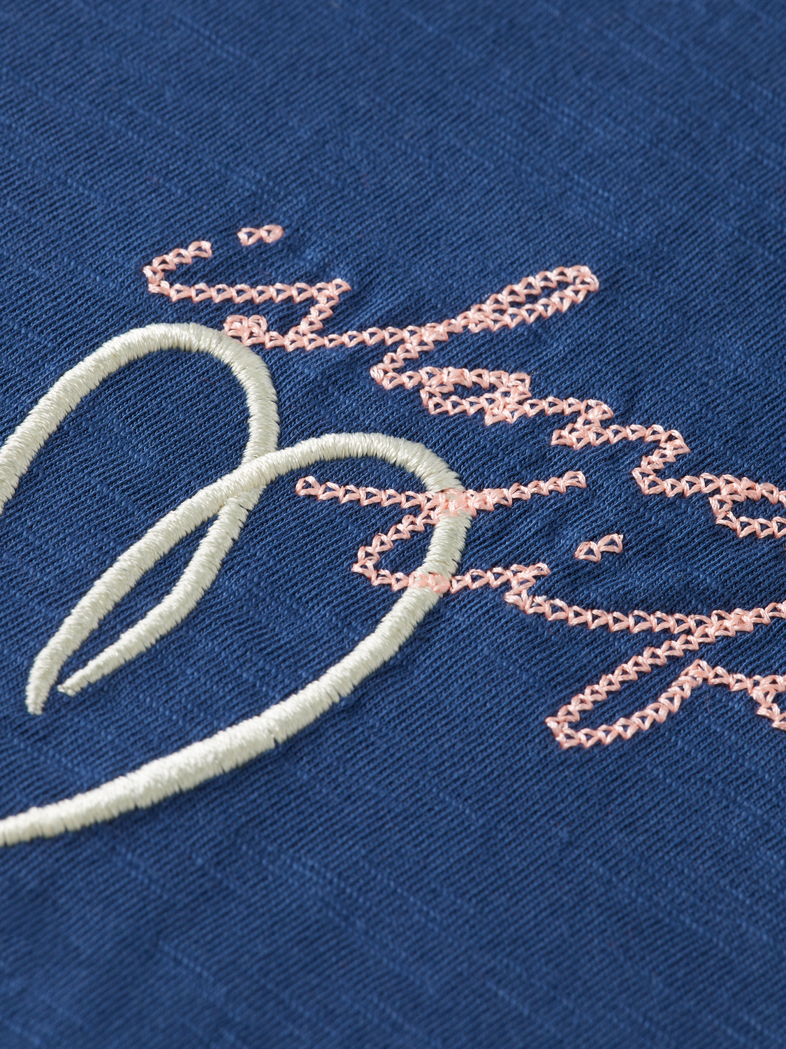 Embroidered Island Life Regular-Fit T-Shirt