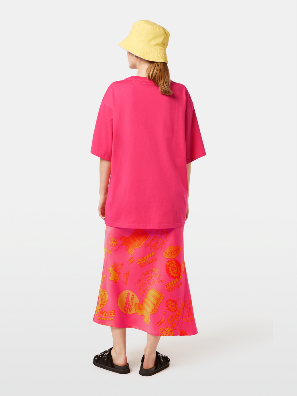 Love Crush Fringed Heart Oversized-Fit T-Shirt