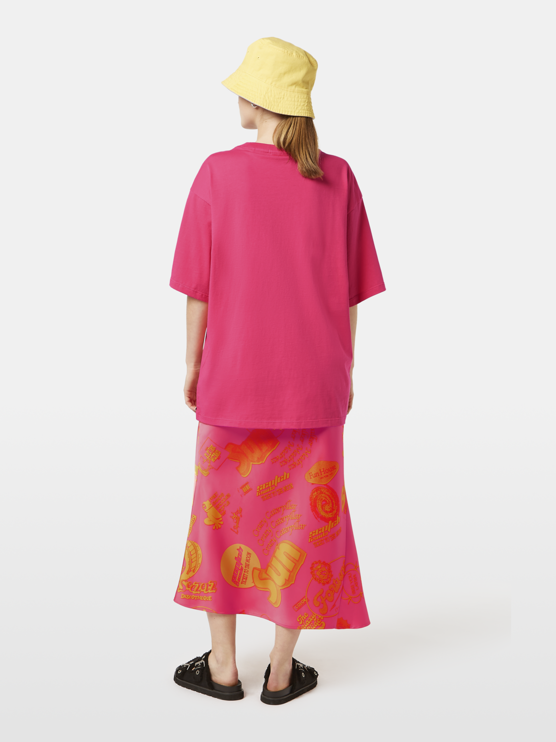 Love Crush Fringed Heart Oversized-Fit T-Shirt