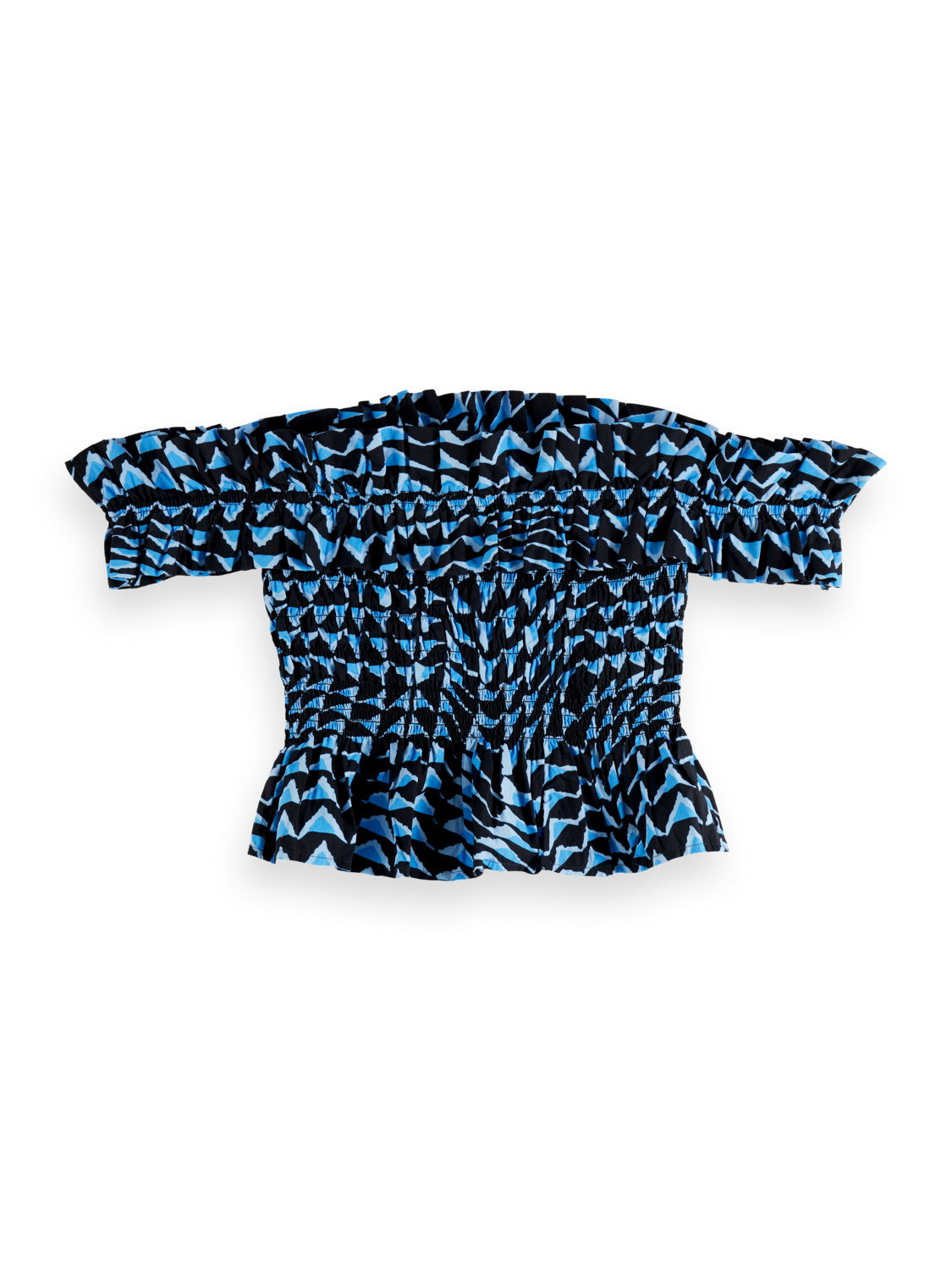 Ruffled Off The Shoulder Top