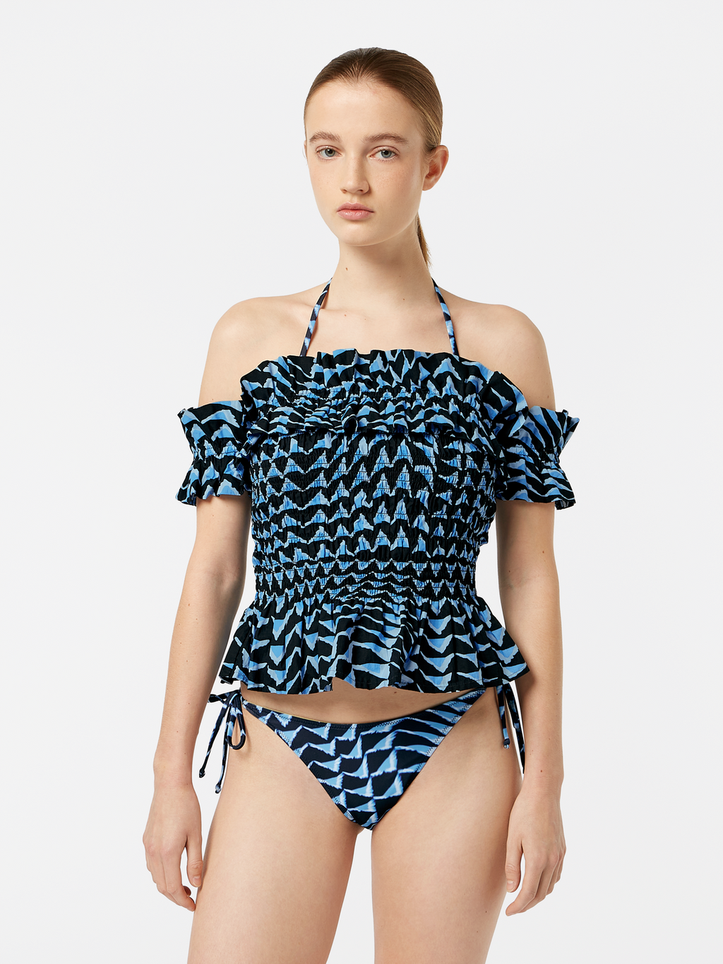 Ruffled Off The Shoulder Top