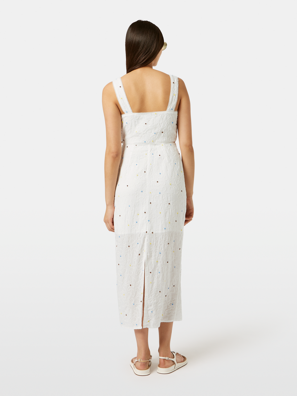 Beaded Crop Tank Top