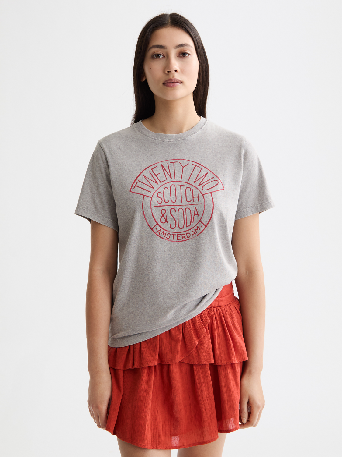 Washed Regular Fit T-Shirt With Graphic