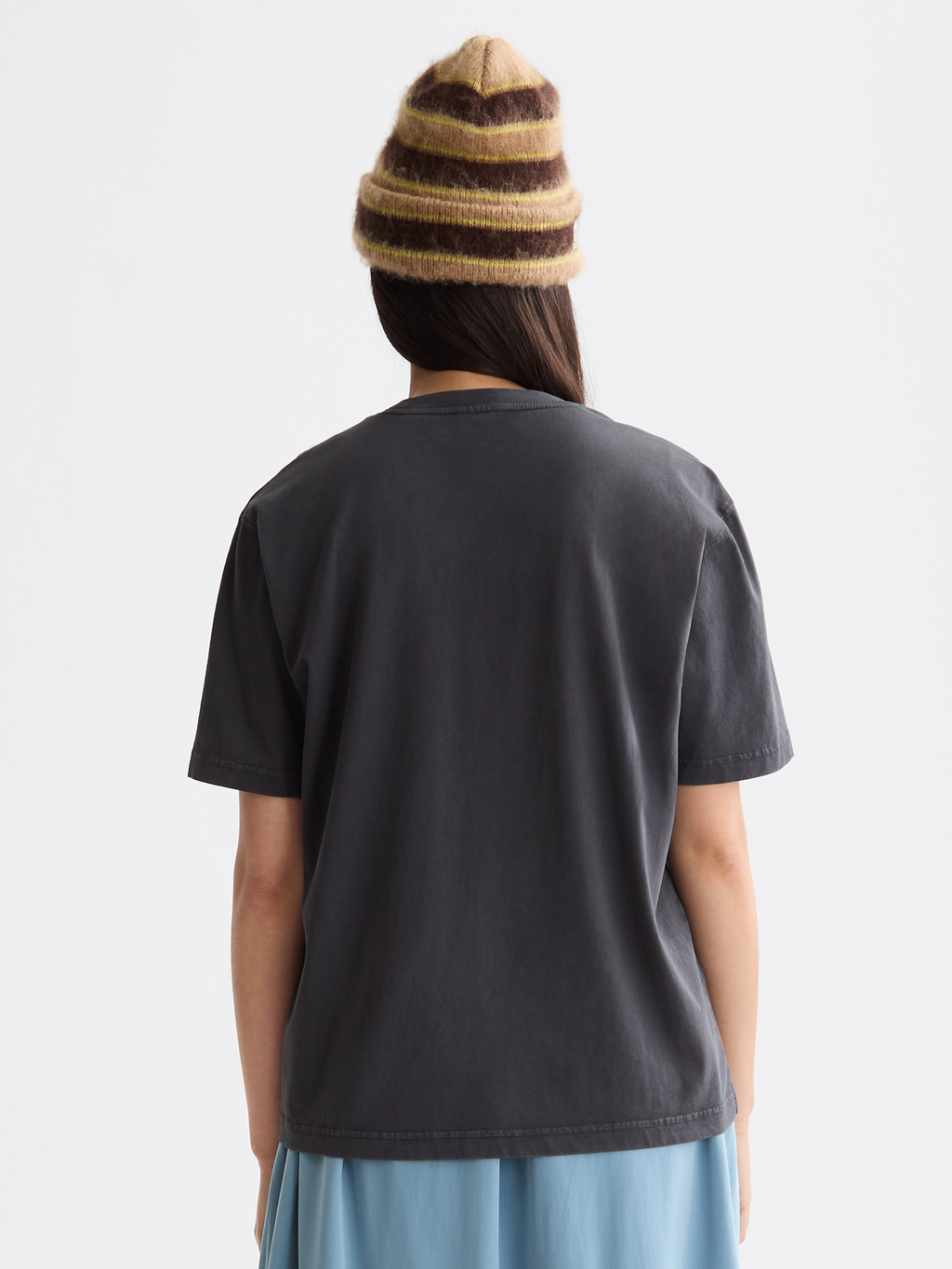 Washed Loose Fit T-Shirt With Front Artwork