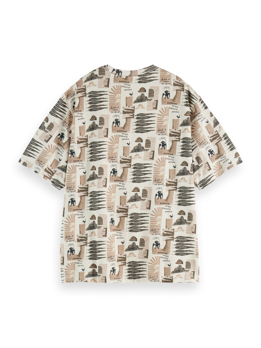 All Over Printed Loose Fit T-Shirt