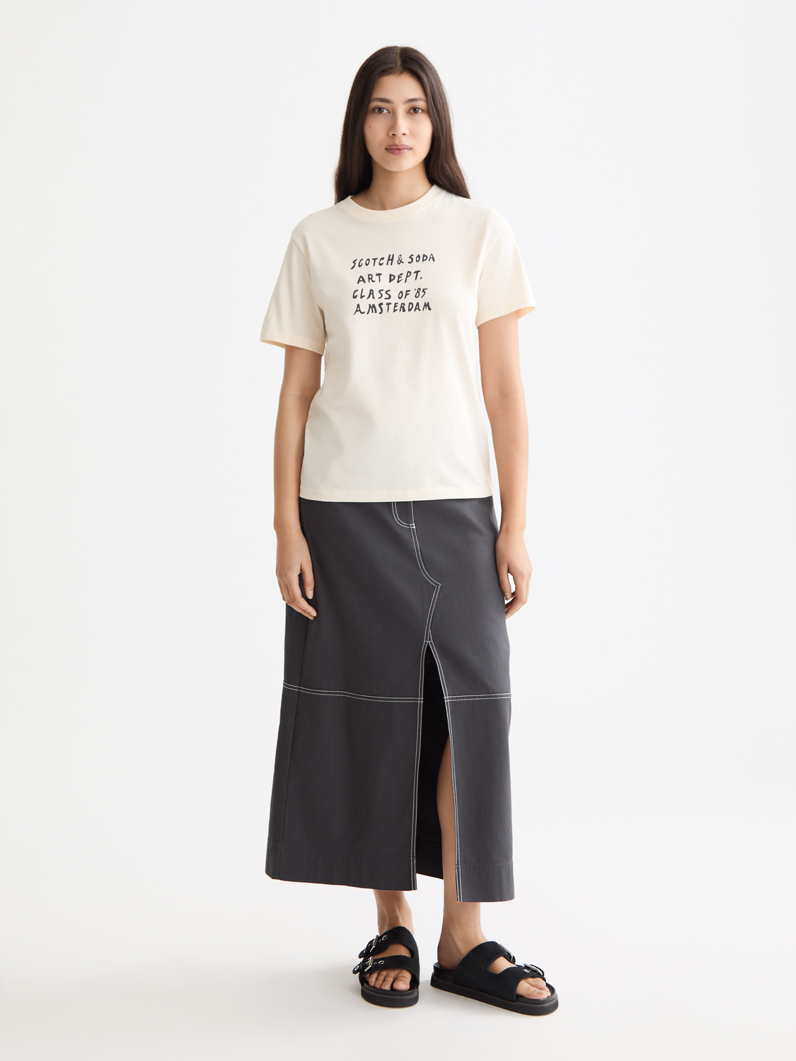 Regular Fit T-Shirt With Chest Artwork