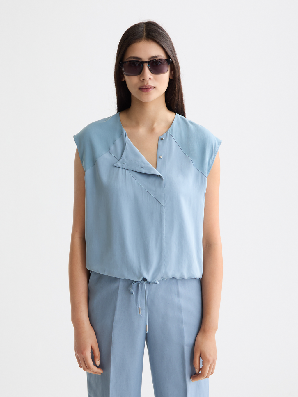 Drawstring Waisted Tank