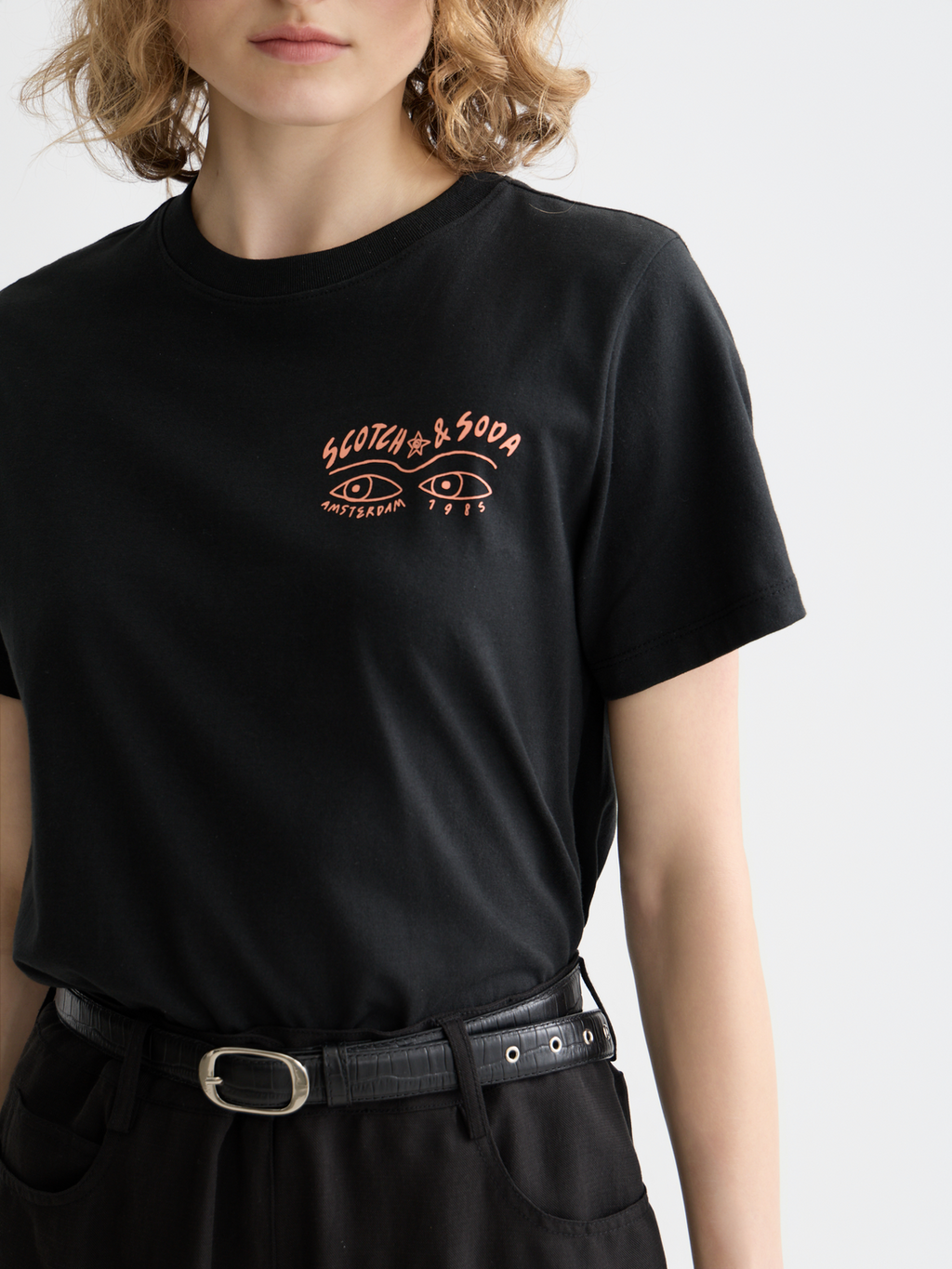 Small Chest Artwork Regular Fit T-Shirt