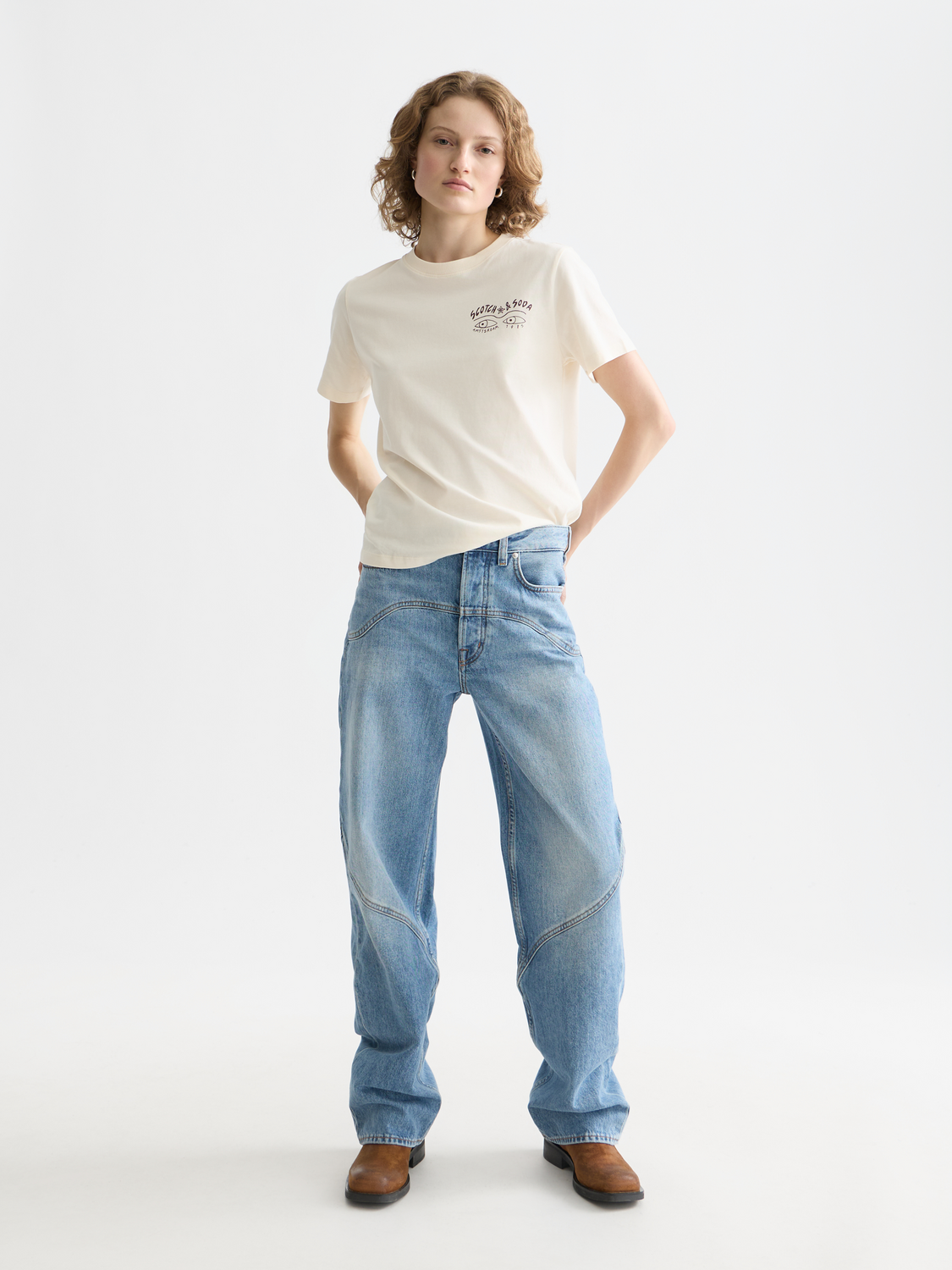 Small Chest Artwork Regular Fit T-Shirt