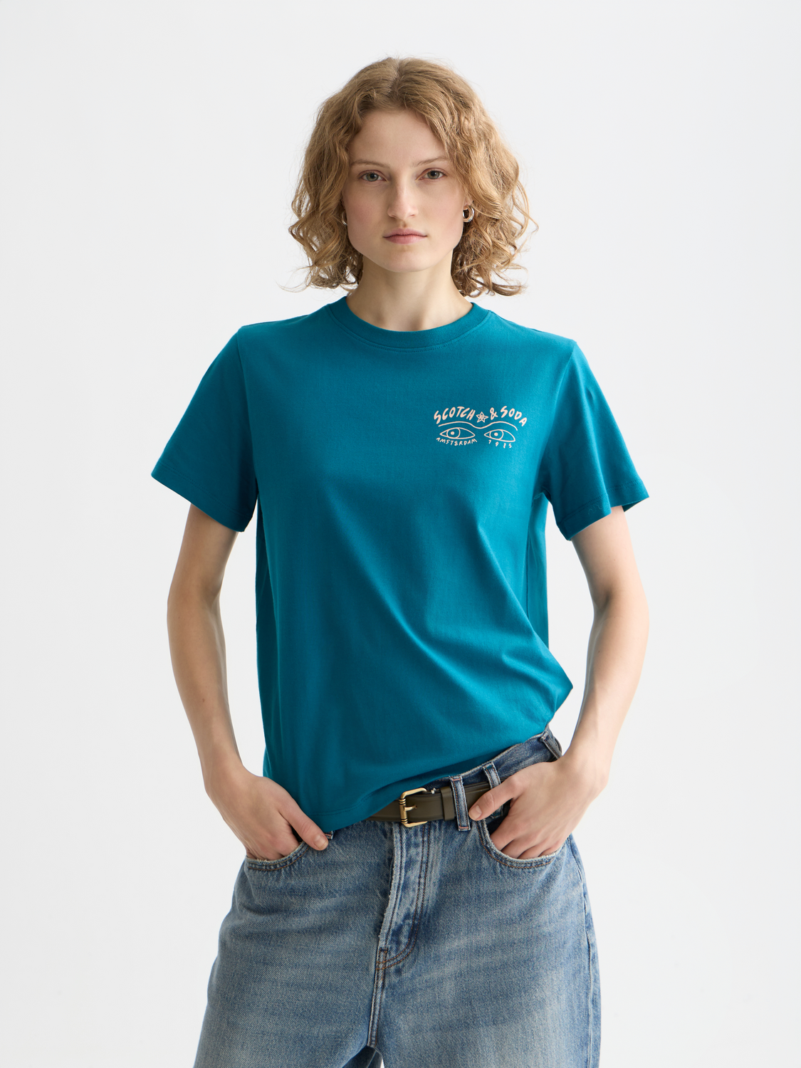 Small Chest Artwork Regular Fit T-Shirt