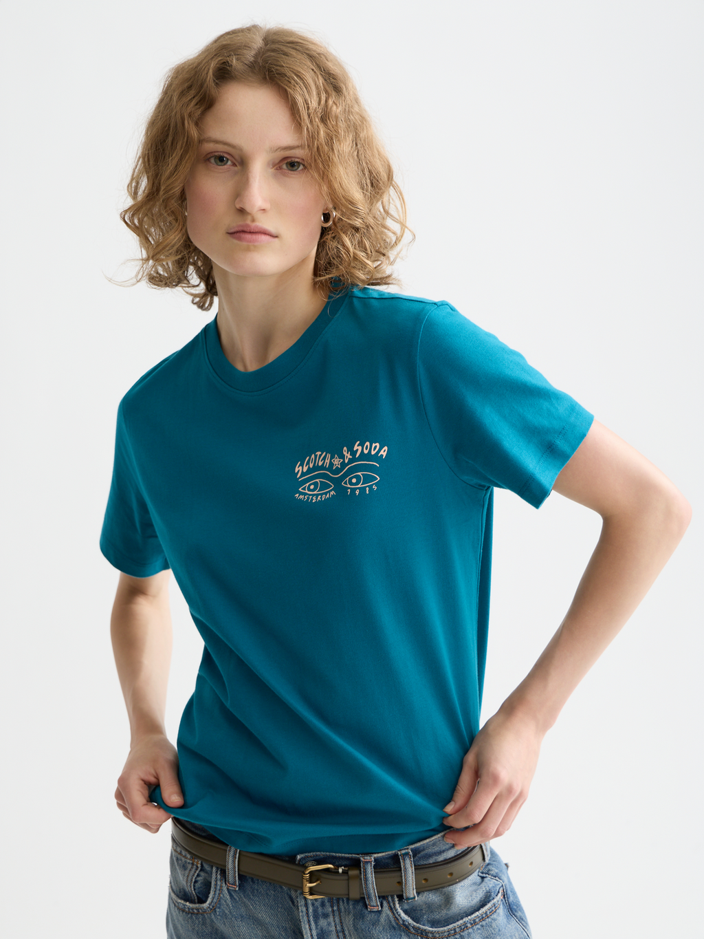 Small Chest Artwork Regular Fit T-Shirt