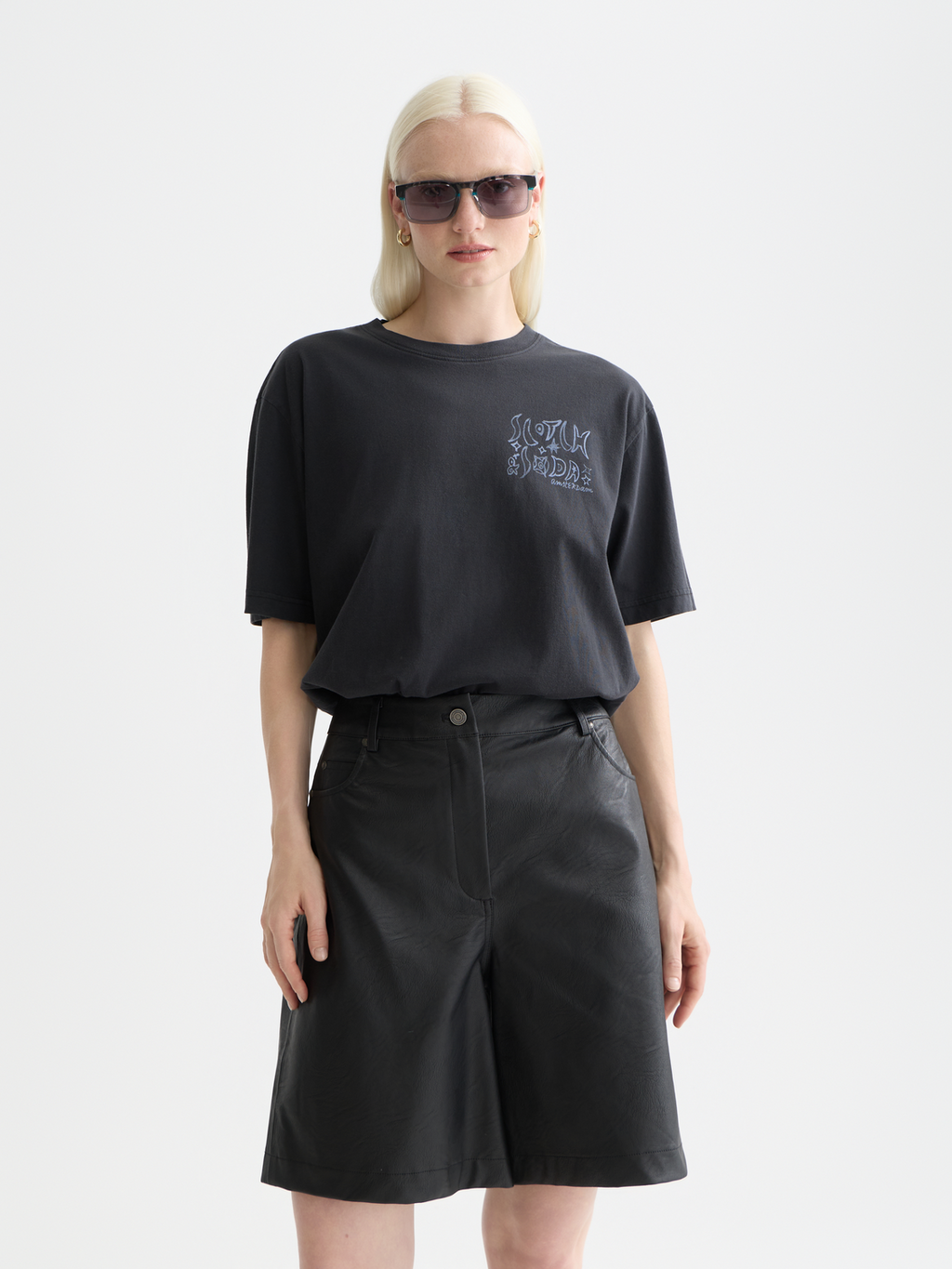 Washed Artwork Loose T-Shirt