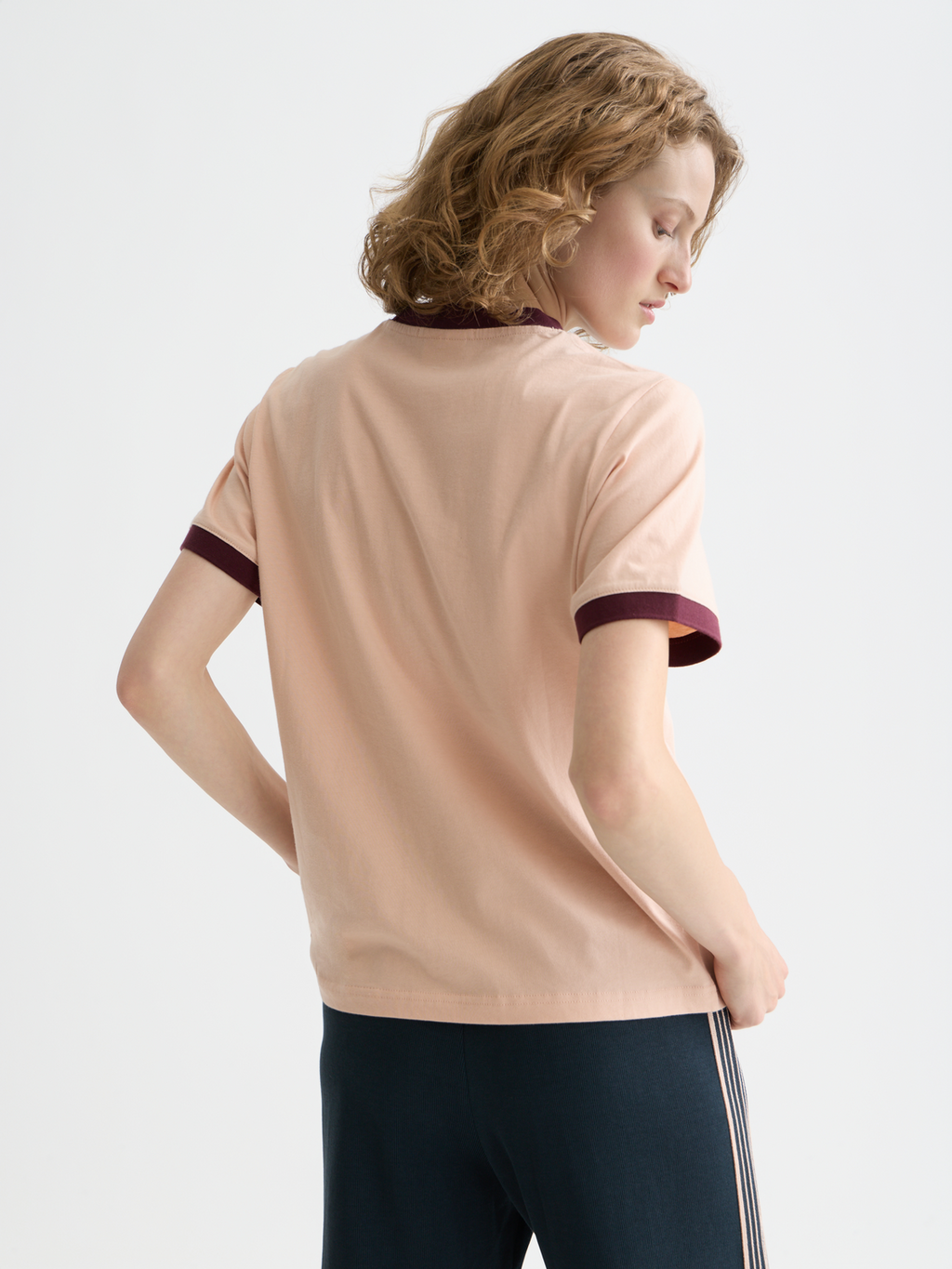 Embroidered Ringer Regular Fit T-Shirt